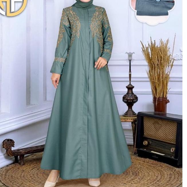 ➞✧✴ SALE GAMIS TOYOBO GAMIS KOMBINASI BORDIR,GAMIS TOYOBO KEKINIAN DAN TERBARU Pasti Murah