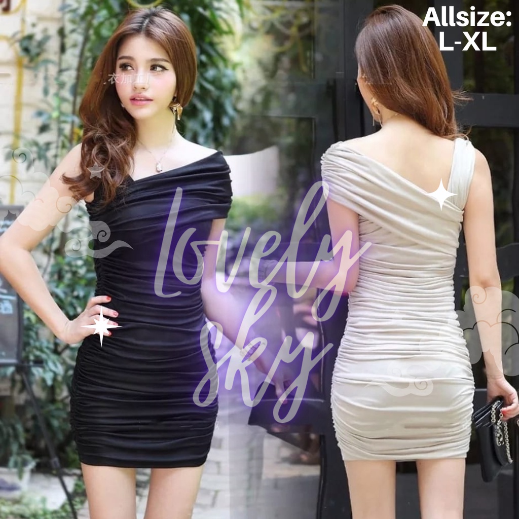 Lingerie Sexy Gaun Pesta Korea Dengan Rok Mini Seksi