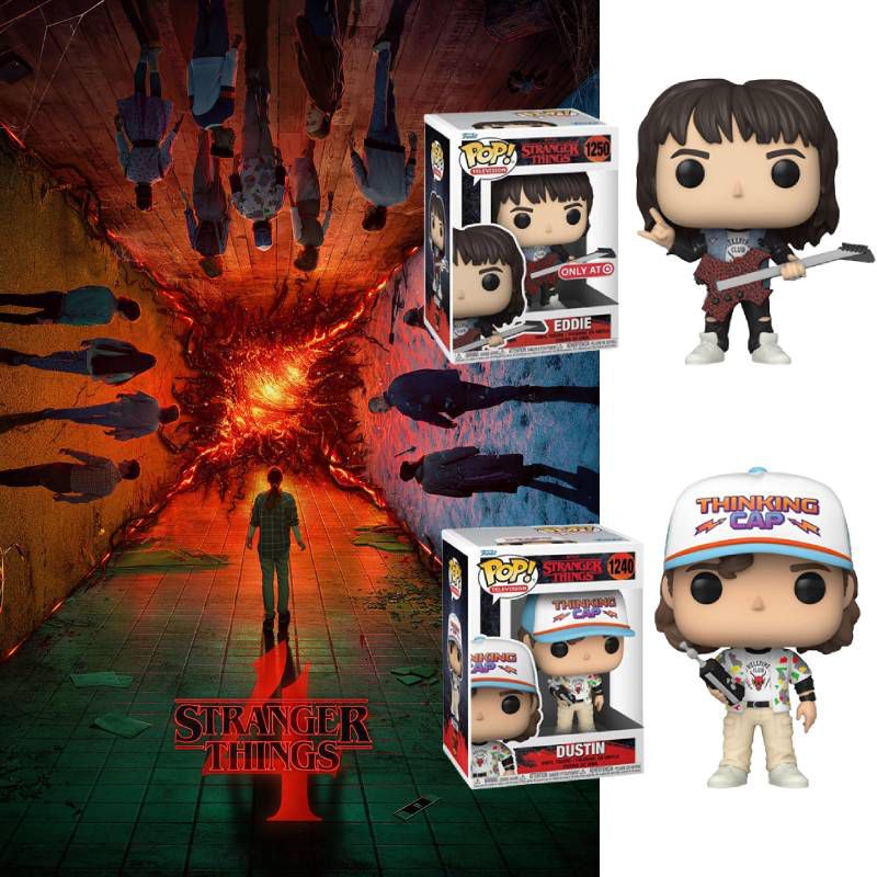 Personal Handmade Funko Pop Vinyl Model Stranger Things Dustin Dan Eddie