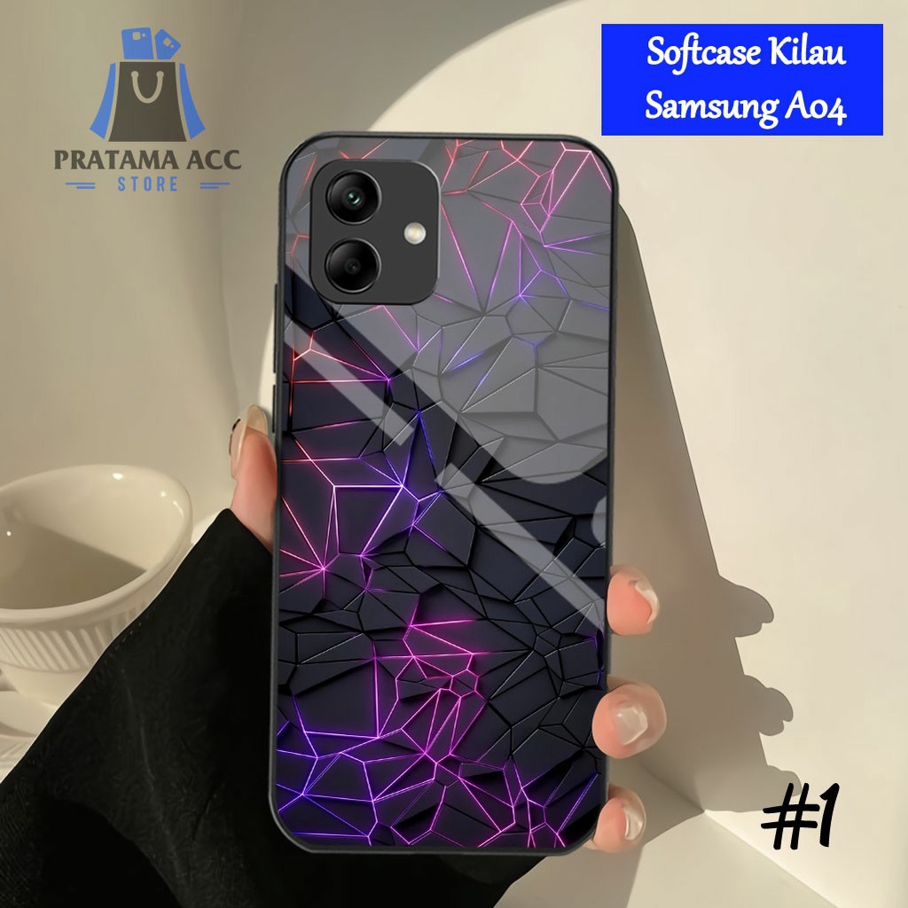 {PS550} Softcase Kilau Samsung A04/A04E - Casing Samsung A04/A04E