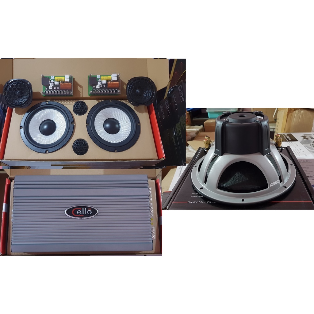 PAKETAN AUDIO 3 WAY MAXIMUM CELLO PERFORMANCE 3