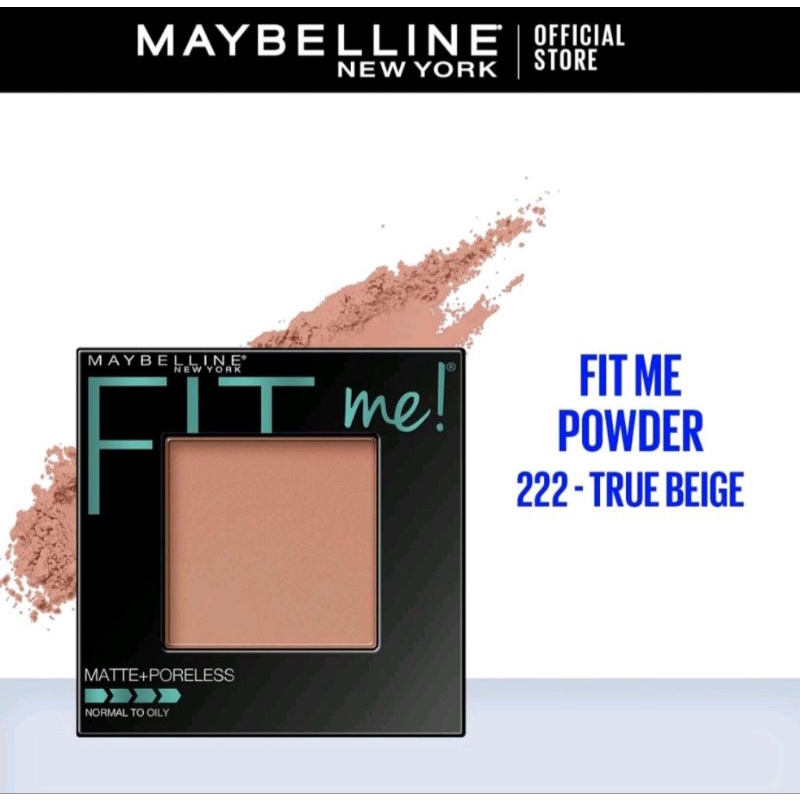 Maybelline Fit Me Matte Plus Poreless Powder Compact