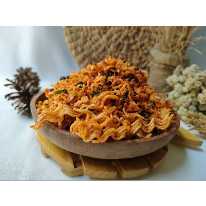 

Mie kremes pedas daun jeruk 250Gr