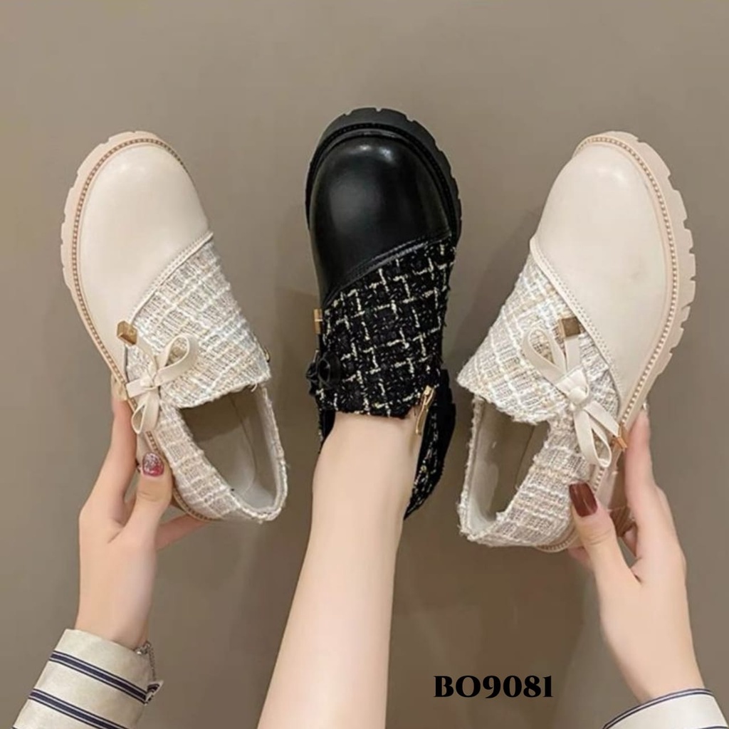 PRF Sepatu Boots Flat Korea BO9081