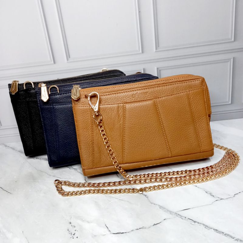 Fiorenza tas wanita kulit asli 100% Vanessa Sling bag genuine leather 2100M clearance sale