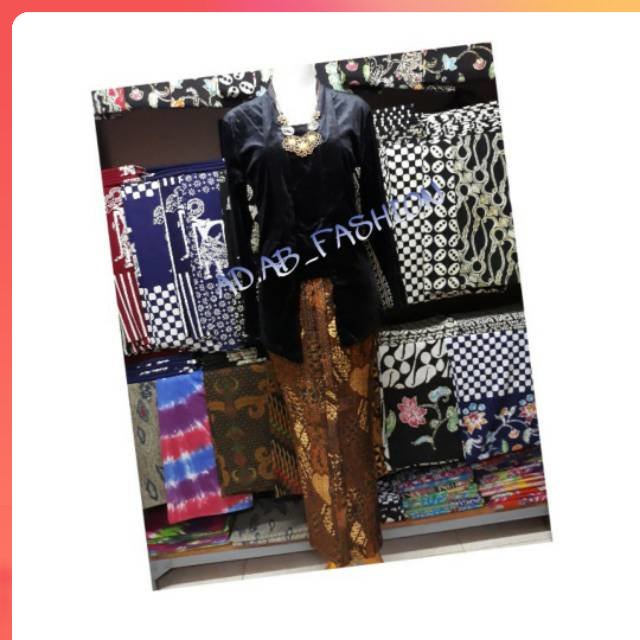 Kebaya kutu baru bludru Kebaya Bludru