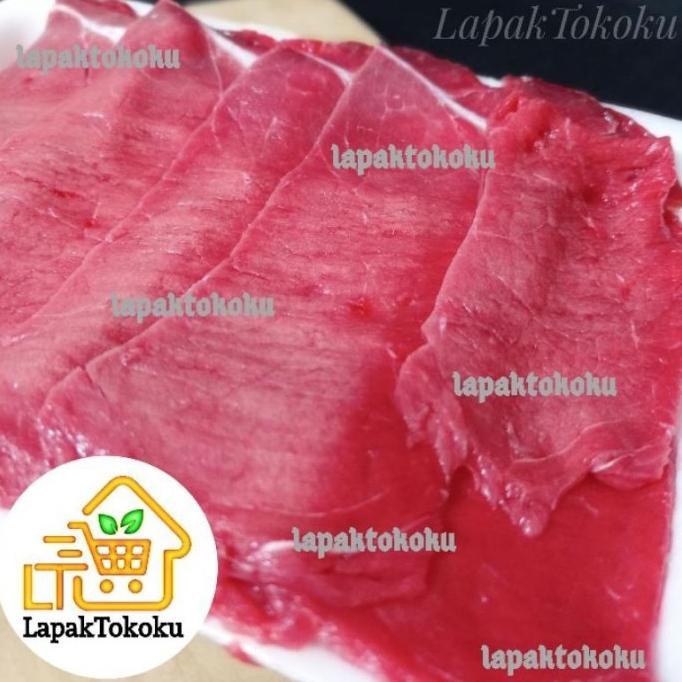 

Baru! Sukiyaki [Premium] / Yakiniku / Shabu" / Daging Slice Import Aice.Kila