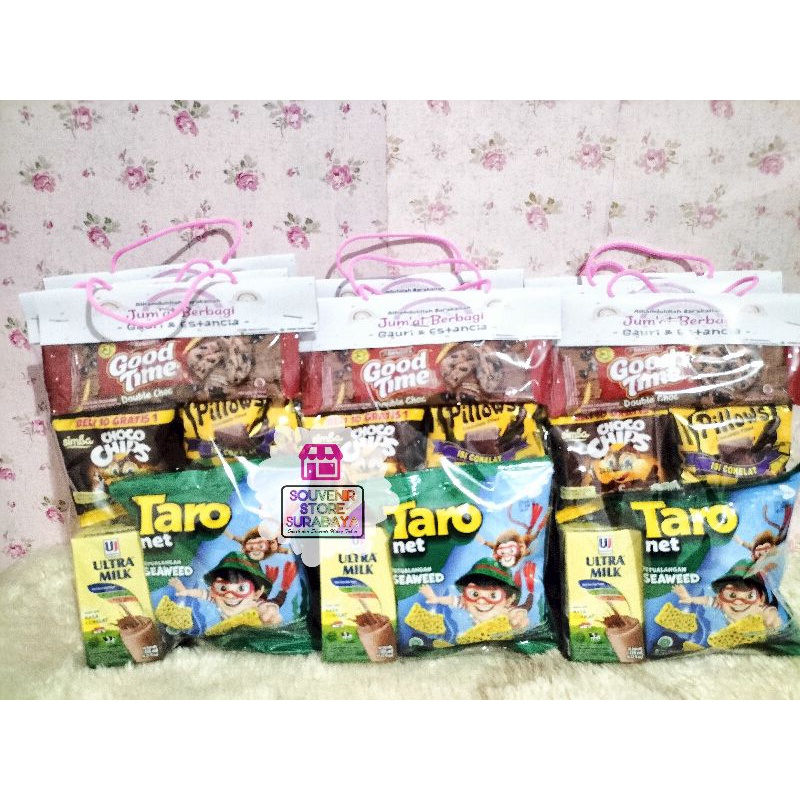 Paket snack mini under 10k || Snack Goodtime || Bingkisan ulang tahun murah syekaleee