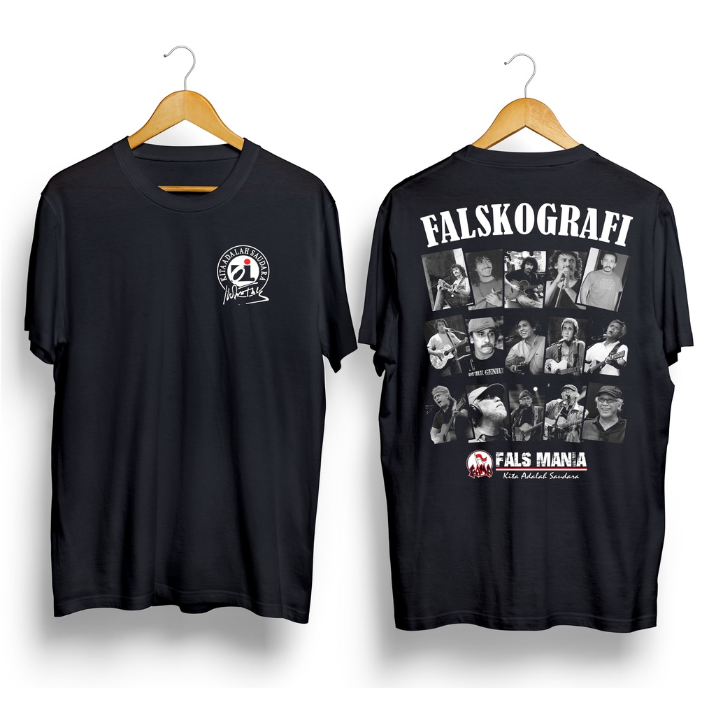 Kaos Distro IWAN FALS FALSKOGRAPI kaos Iwan Fals kaos Fals Mania kaos Distro Pria