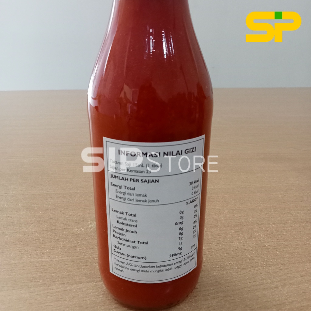 Saos Cabe DUA BELIBIS / Saus Sambal Hot Chili / Saus Cabe Belibis Botol 340 ml