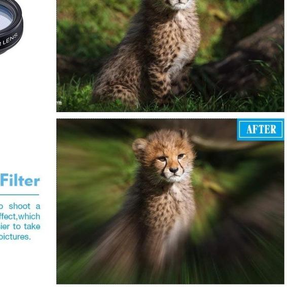 Apexel APL-DG10 Universal 10 in 1 Lensa Portable for Smartphone