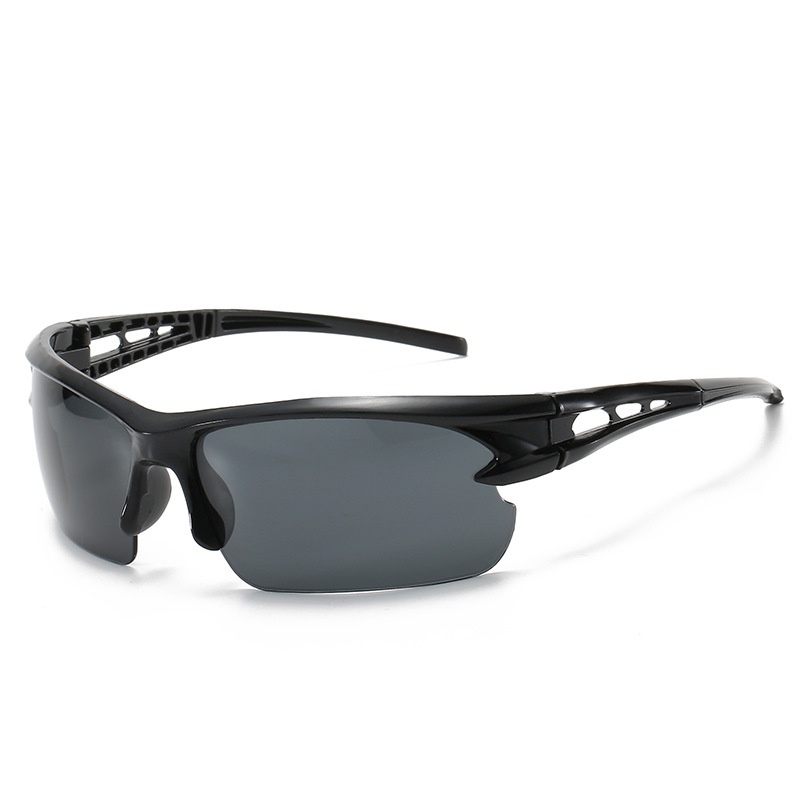 Parkour Kacamata Hitam Pria / Wanita Anti Pasir Untuk Outdoor / Olahraga / Sepeda / Motor