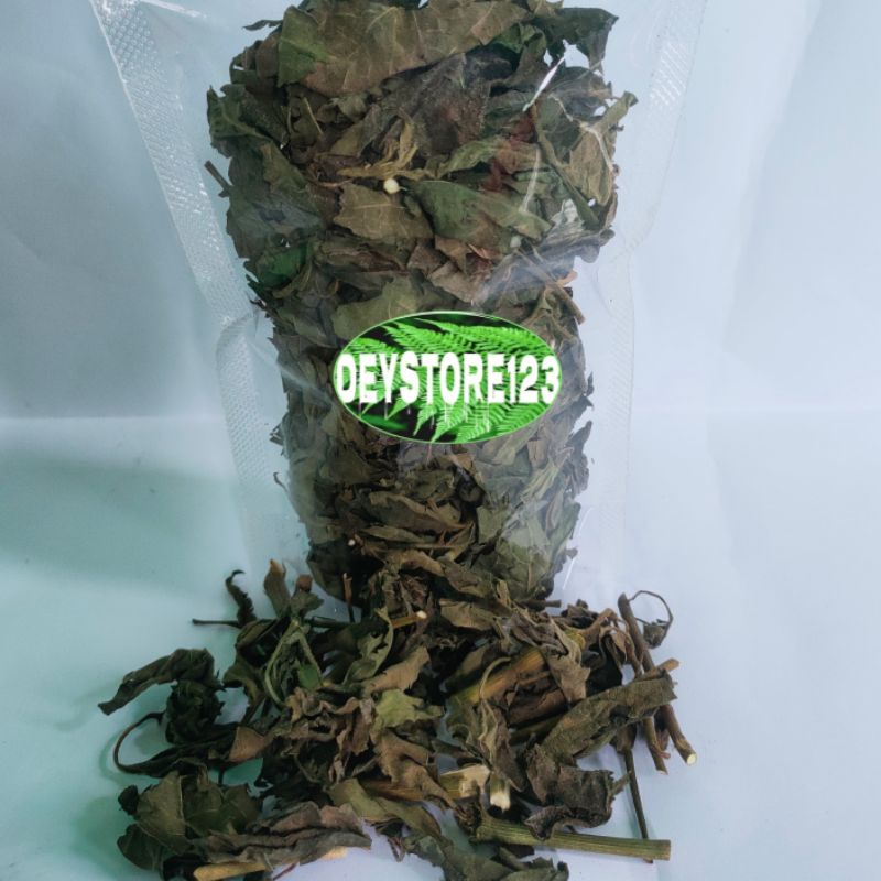 

Daun kirinyuh kopasanda kering Teh kirinyuh Asli \ Kemasan 500 Grm