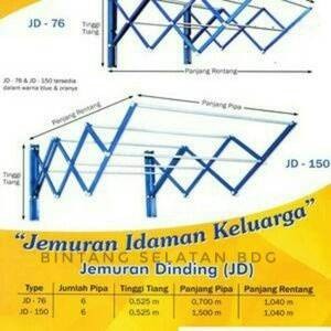 JEMURAN DINDING LIPAT FORTUNA JD76