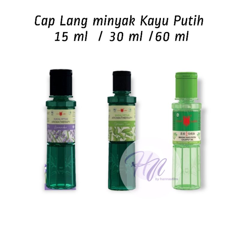 Jual Minyak Kayu Putih Cap Lang Caplang Eucalyptus Tea Lavender Ml Ml Ml