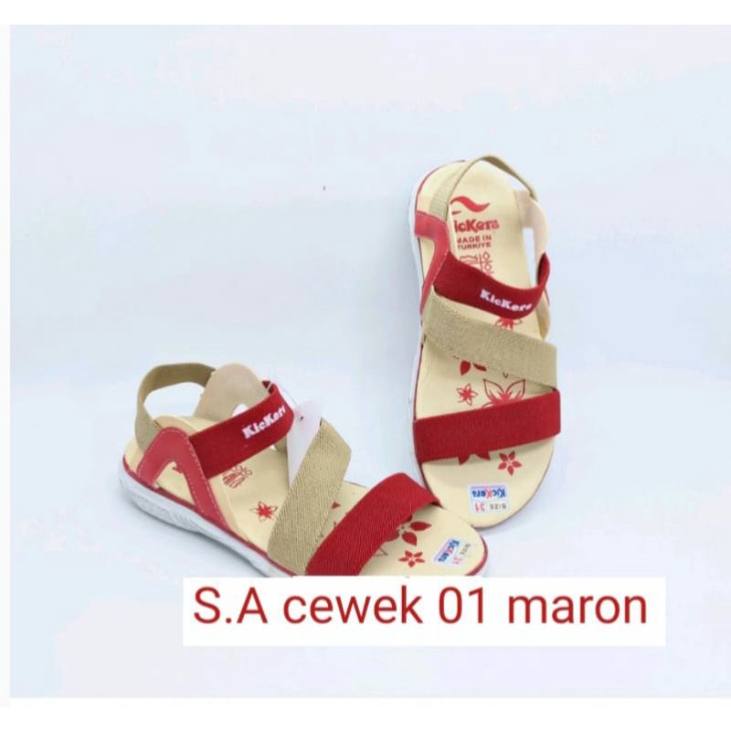 (cod) sandal slop anak Kickers sandal selop sepatu sandal murah 26-35