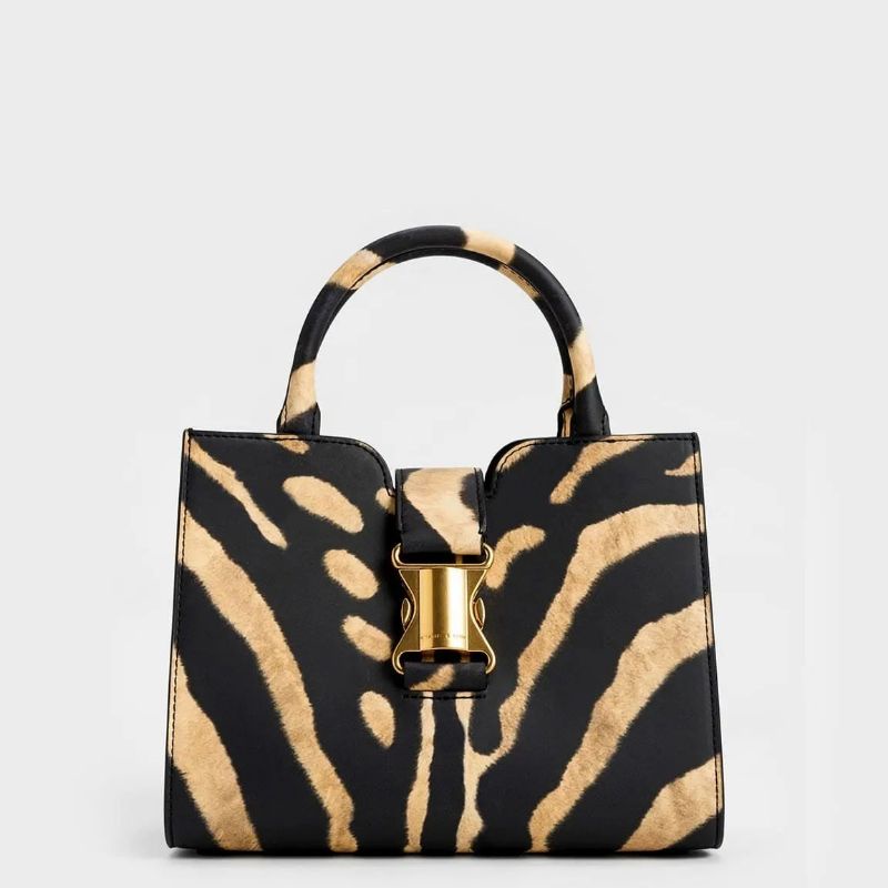 7.7 SALE | CK Ivy Metallic Buckle Tote