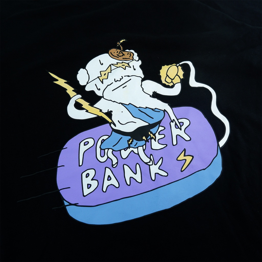 PEANUT STAIN - Zeuz Black Oversized Tshirt