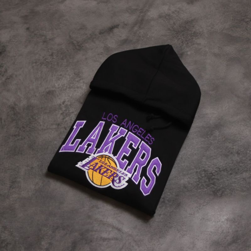 HOODIE JAKET SWEATER LAKERS NBA FULLTAG &amp; LABEL