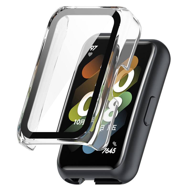 Casing Hardcase Huawei Honor band 7 6 Pro Watch Fit2 D Bahan PC Dengan Bumper Pelindung Layar GS3