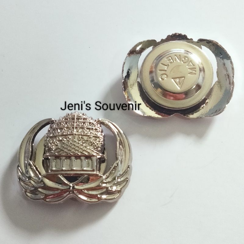 KORPRI SILVER MAGNET~PIN KORPRI SILVER