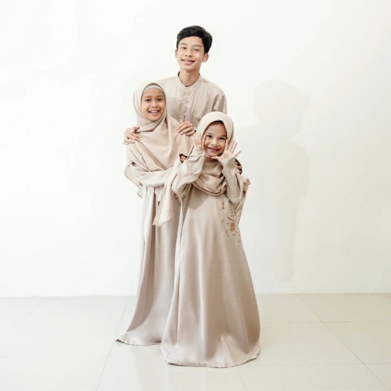 HIJAB ALILA  Gamis Peony Kids Gamis Anak Peony