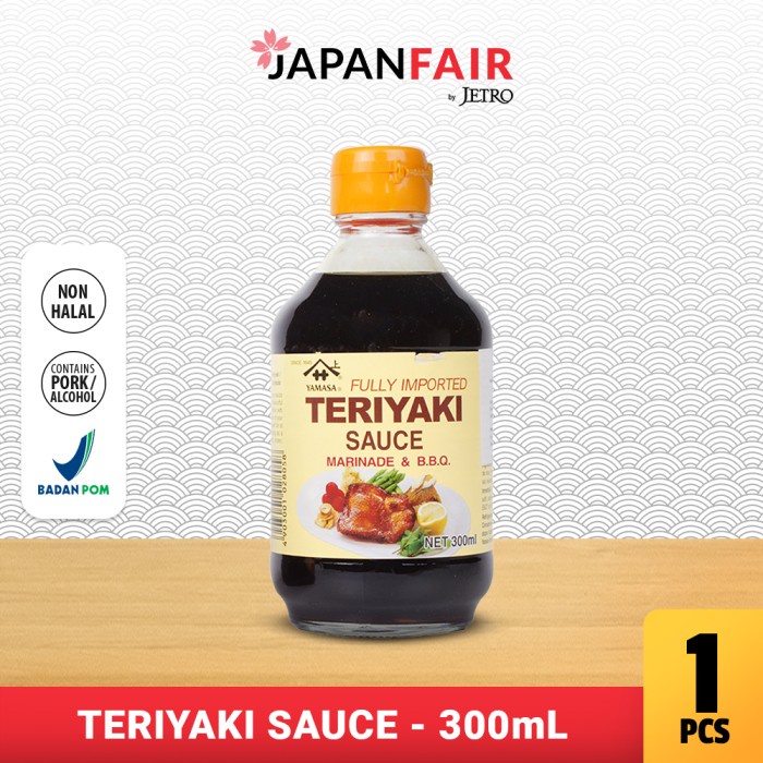 

SAUS TERIYAKI JEPANG YAMASA TERIYAKI SAUCE 300 ML