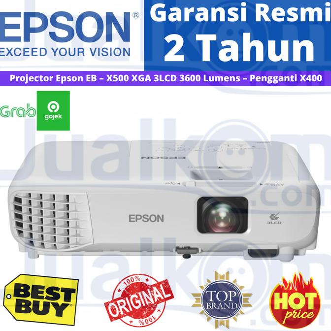 Epson Eb-X500 Xga 3Lcd Projector Proyektor Ebx500 Ebx-500 Eb X500