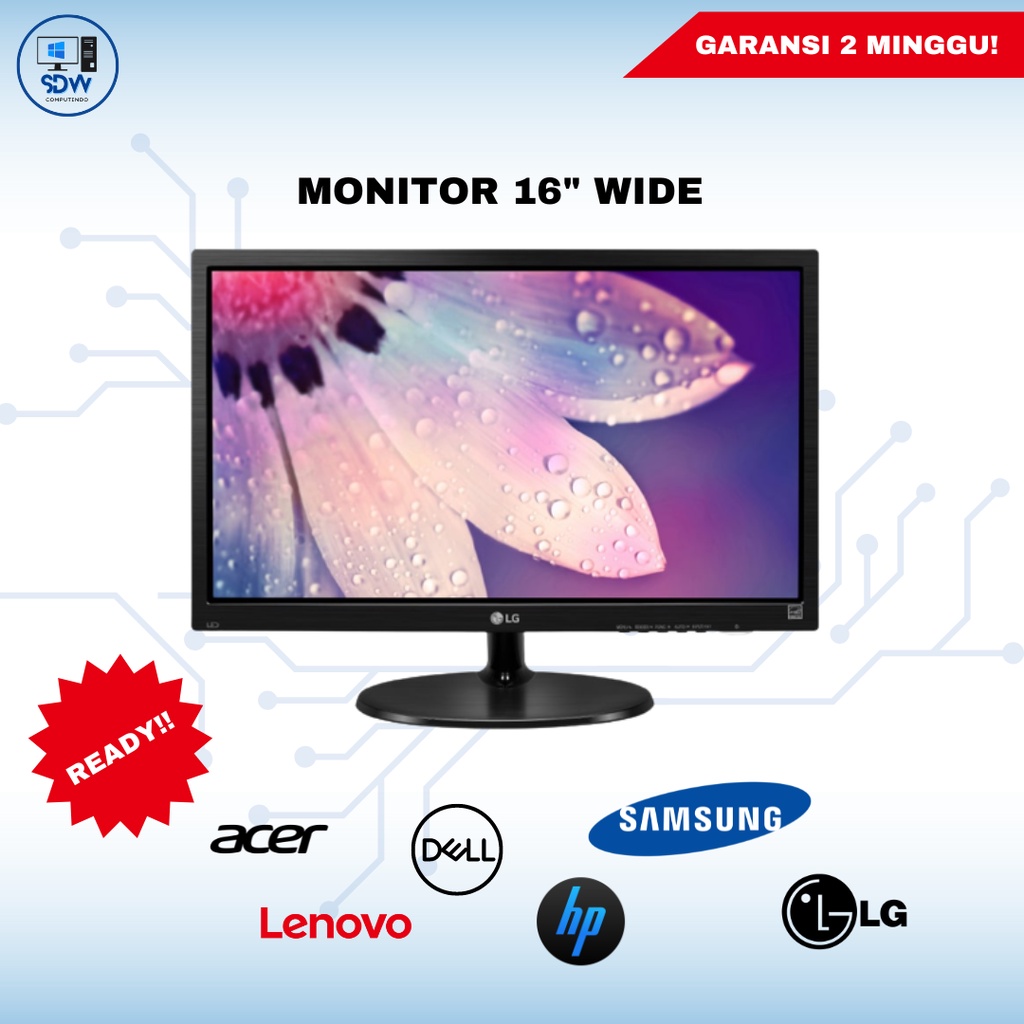 Monitor 16 inch Wide