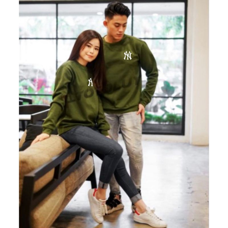 baju lengan panjang COUPLE NY terbaru / kaos keren trendy dan kekinian/ kaos distro keren /  kaos terlaris