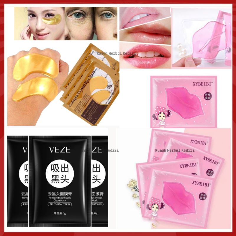 Masker Mata, Masker bibir, Masker Komedo