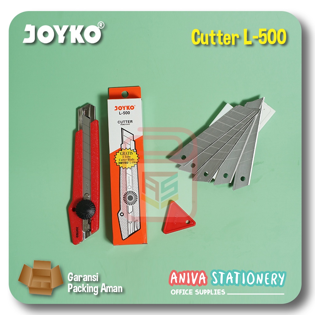 

JOYKO CUTTER BESAR L500 GRATIS REFILL PISAU 1 TUBE (isi 5)