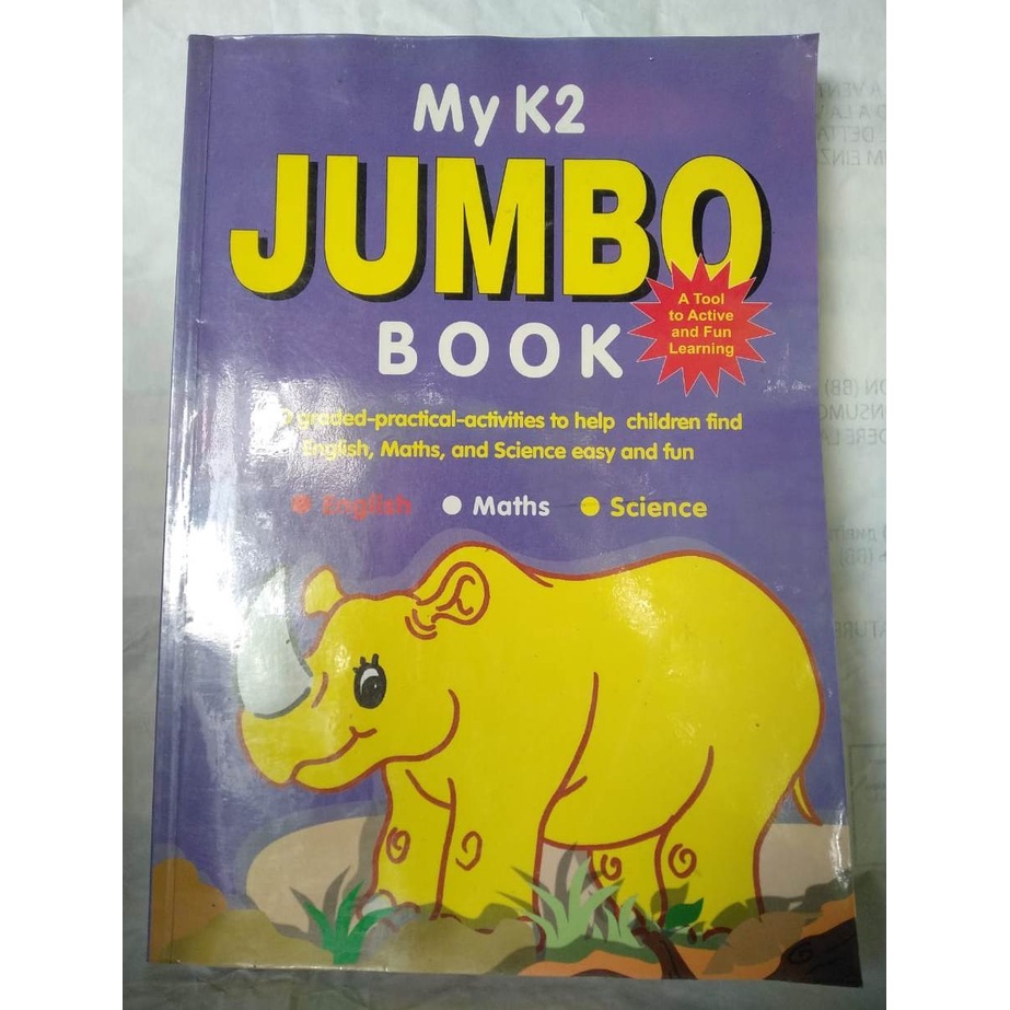 My K2 JUMBO BOOK (BEKAS)