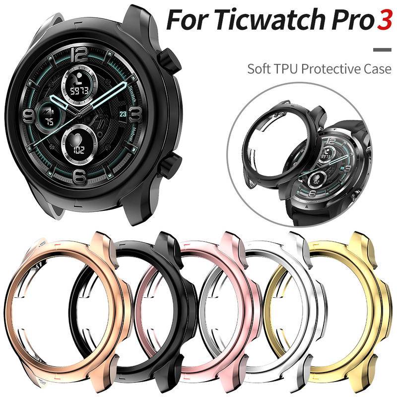 Case Pelindung Bahan TPU Bumper Tipis Ringan Untuk Ticwatch Pro 3