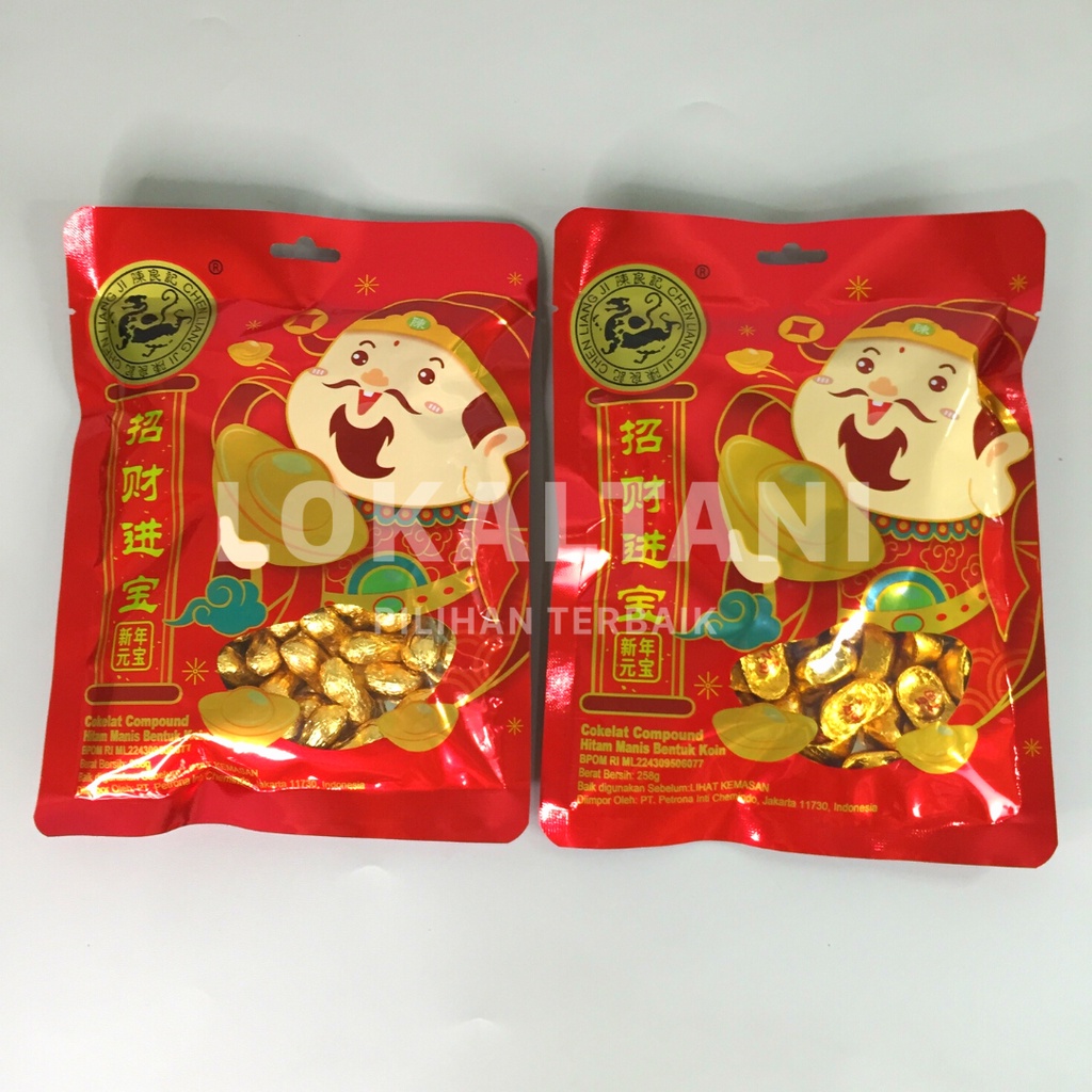 

Coklat Koin Emas Yen Bao / Coklat Koin Emas Imlek Yen Bao
