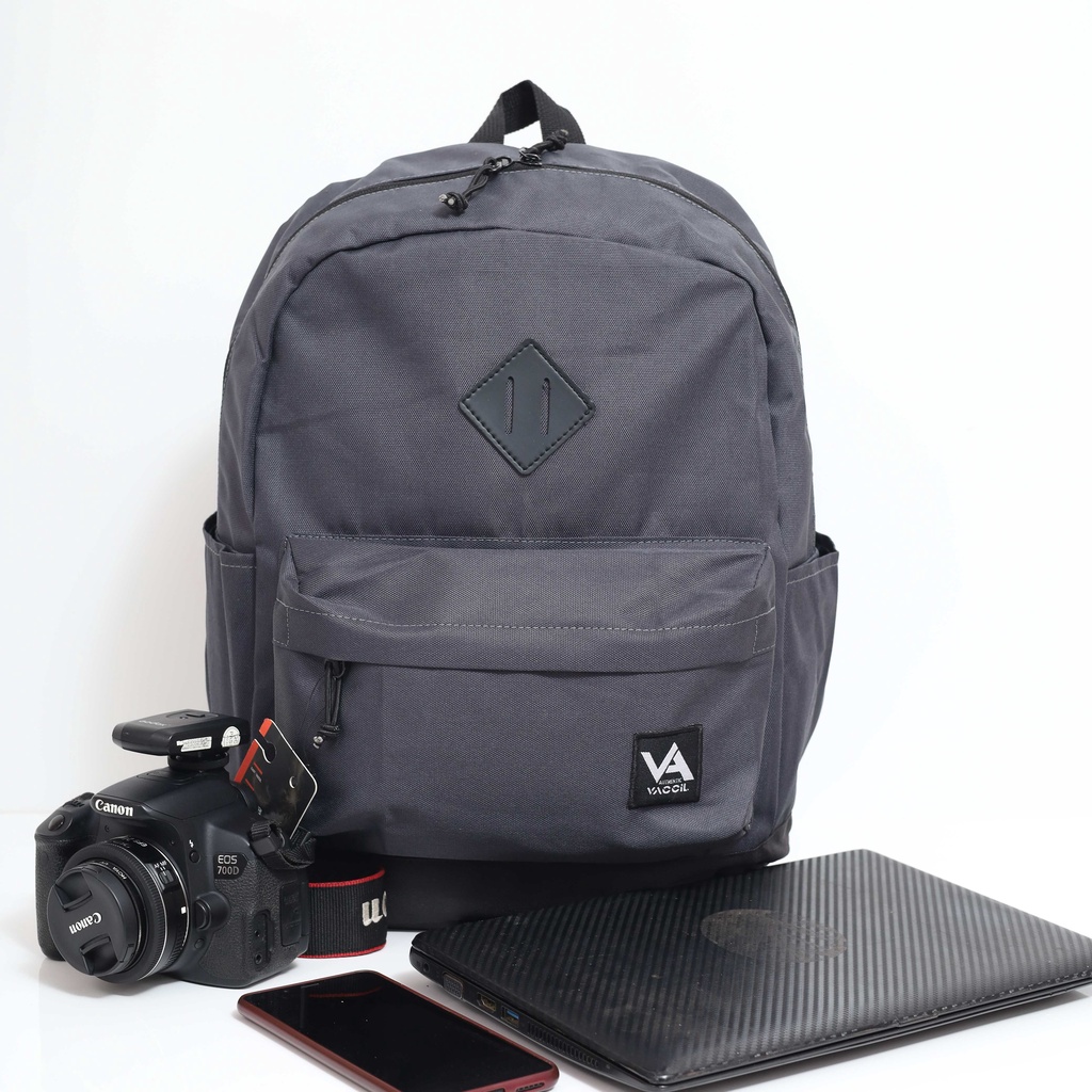 Tas Punggung Pria Wanita Besar Traveling Kuliah Kerja Sekolah slot laptop 15 inch Bisa Cod Vaccil Nizio