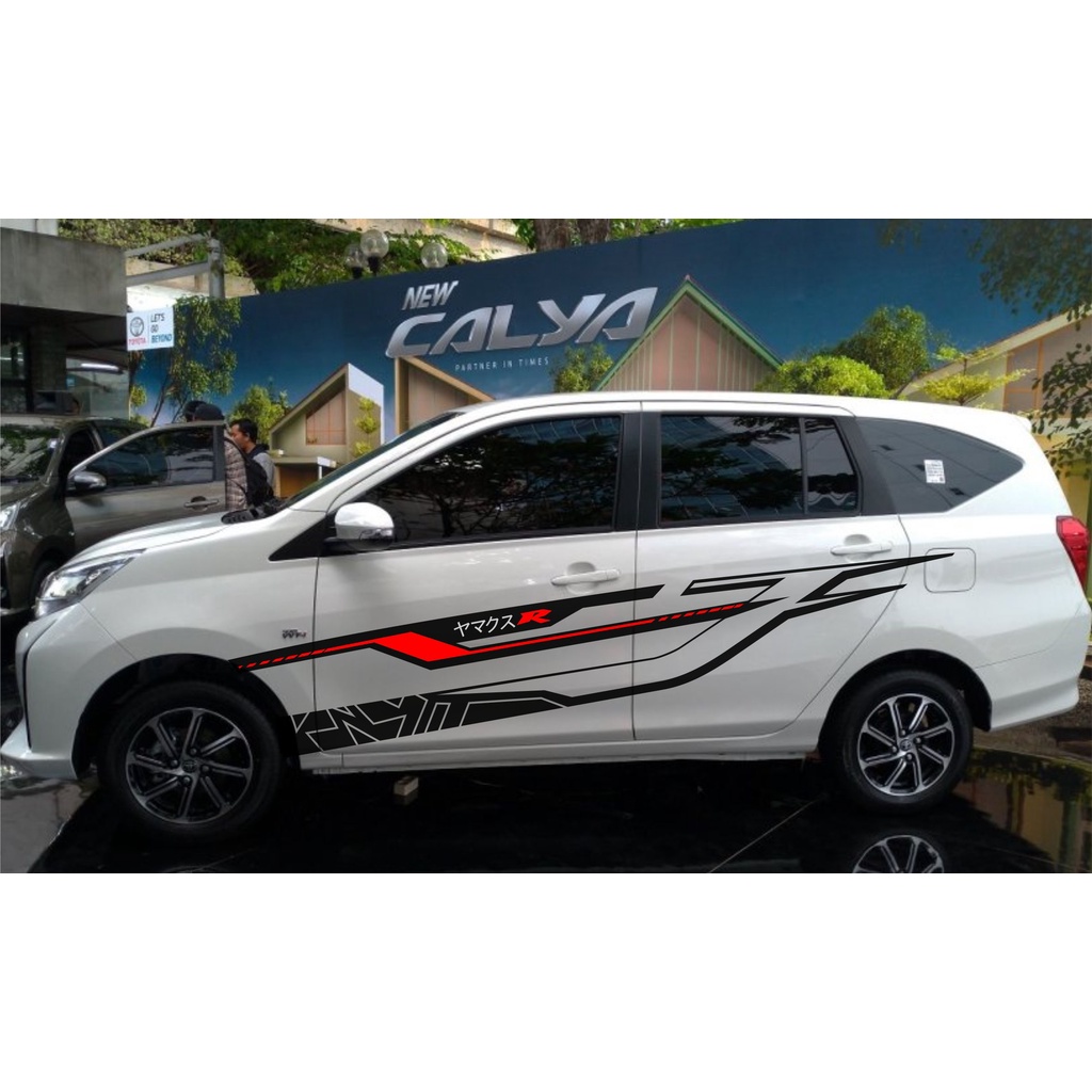 cutting sticker polet LIS mobil CALYA SIGRA