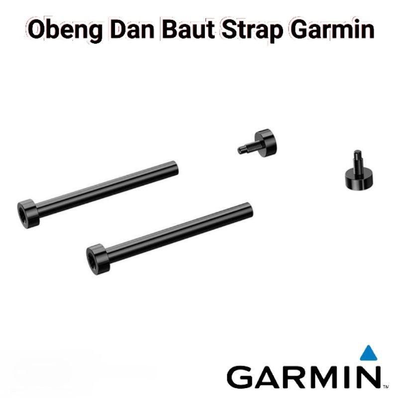 Pin batang spring bar Stainless Original Asli 100% Tali Strap Garmin Fenix 2 3 3HR 5X 6X D2 D2 Charl