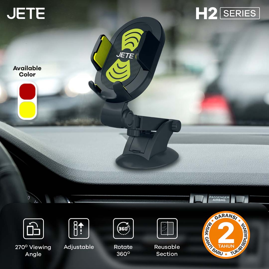 Holder HP Mobil Car Holder JETE H2 - Garansi 2 Tahun