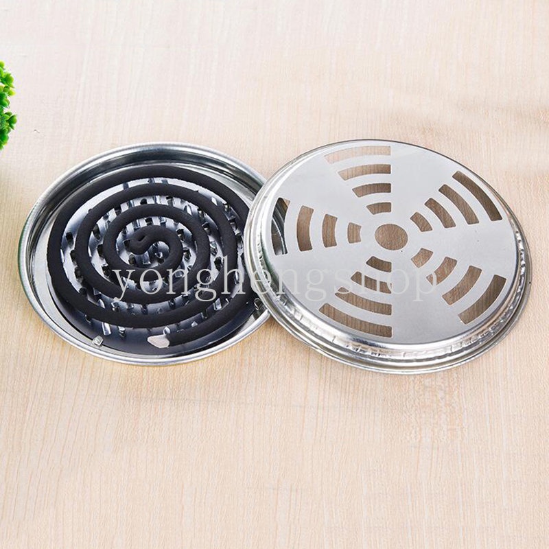 Rak Holder Obat Nyamuk Bakar Spiral Portable Bahan Metal Untuk Musim Panas