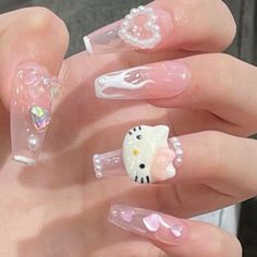 DEKORASI SLIME / CLAY / NAIL ART MIGNON HELLO KITTY XS