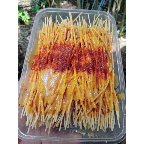 

PROMO Mie lidi gurih kemasan box bumbu basah