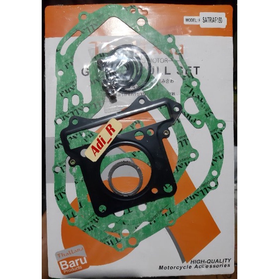 PAKING FULSET SATRIA FU F150 GASKET KIT SATRIA FU PAKING KOPLING PAKING MAHNET SATRIA FU (TIPE KARBU