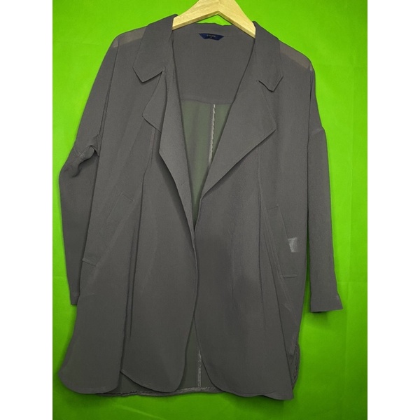 Preloved/Thrift Outer Abu Korean/Coat Abu/Long Blazer Korean Style