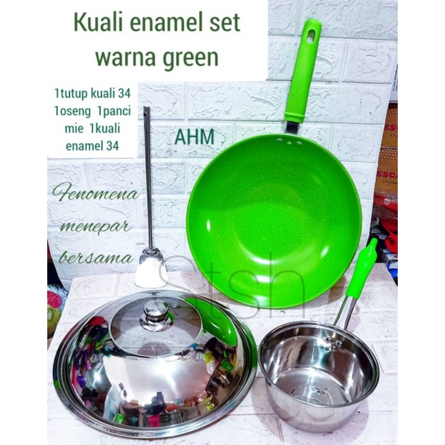 KUALI ENAMEL WARNA SET