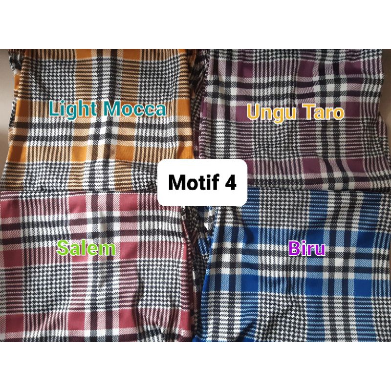 BIG SIZE PANTS / CELANA BAHAN KOTAK JUMBO LP 130CM / CELANA HAMIL / CELANA SANTAI JUMBO