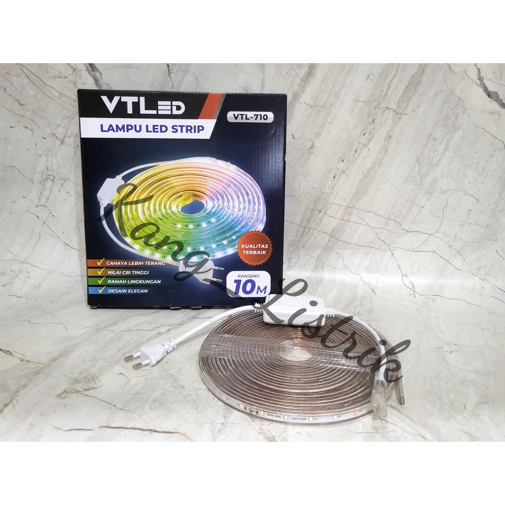 Lampu Selang RGB / Lampu Natal / Led Strip / Lampu Selang Warna Warni VTL
