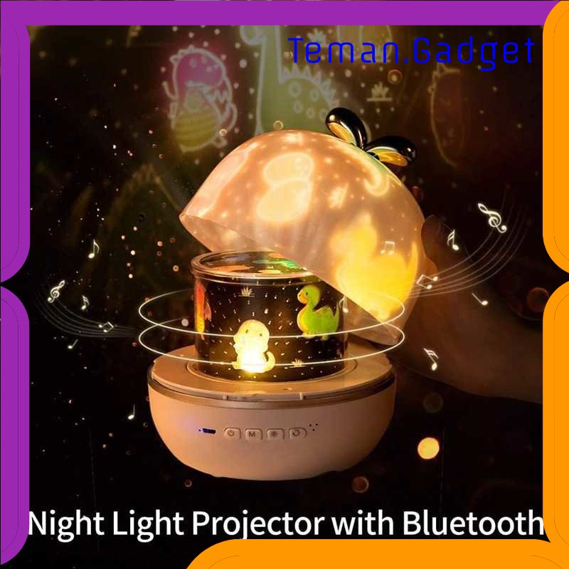 TG-LMP ZPAA Speaker Bluetooth + Lampu Tidur Proyektor + Remote - WH-E02