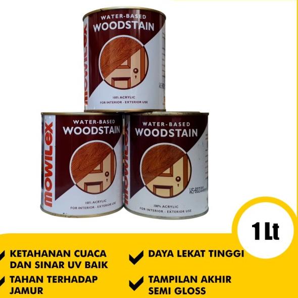 CAT POLITUR MOWILEX WOODSTAIN 1 KG - AKASIA 504