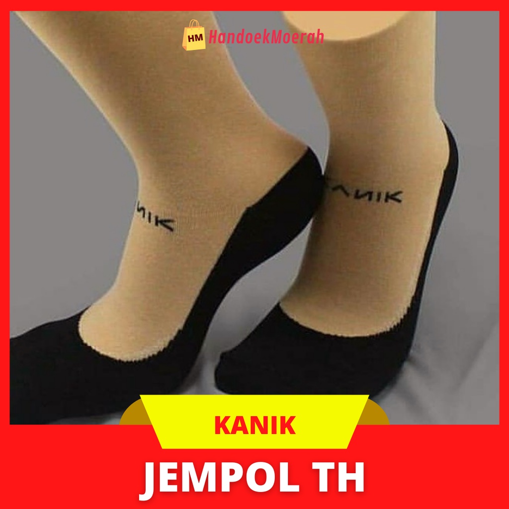 Kaos Kaki Wanita Murah / KANIK Sock Infinity FLAT Coklat / Kaos Kaki Jempol Muslimah Panjang